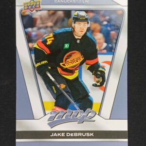 2025/2026 Upper Deck MVP Base 10 Jake DeBrusk
