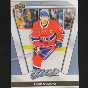 2025/2026 Upper Deck MVP Base 40 Nick Suzuki