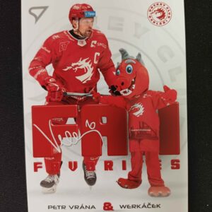 2024/2025 Sportzoo Play Off Fan Favorites FF-01 Petr Vrána Inzert