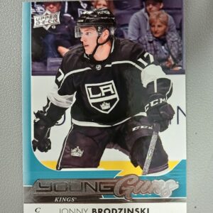 2017/2018 Upper Deck Series 1 Young Guns 231 Jonny Brodzinski Inzert