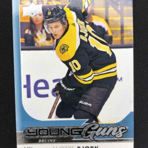 2017/2018 Upper Deck Series 1 Young Guns 203 Anders Bjork Inzert