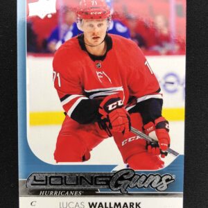2017/2018 Upper Deck Series 1 Young Guns 207 Lucas Wallmark Inzert