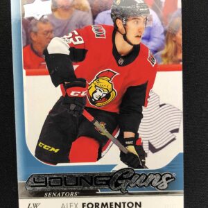 2017/2018 Upper Deck Series 1 Young Guns 219 Alex Formenton Inzert