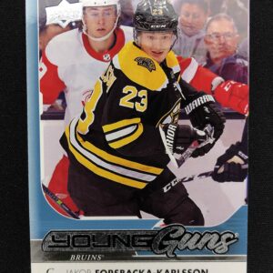 2017/2018 Upper Deck Series 1 Young Guns 235 Jakob Forsbacka-Karlsson Inzert