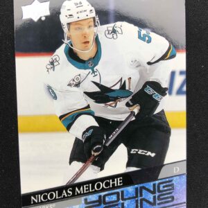 2020/2021 Upper Deck Series 2 Young Guns 463 Nicolas Meloche Inzert