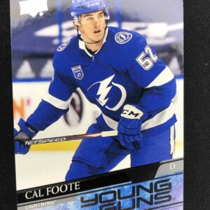 2020/2021 Upper Deck Series 2 Young Guns 476 Cal Foote Inzert