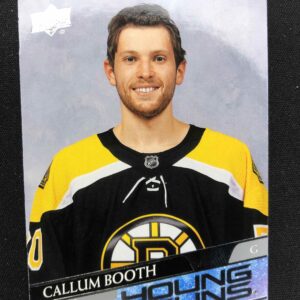 2020/2021 Upper Deck Extended Young Guns 704 Callum Booth Inzert