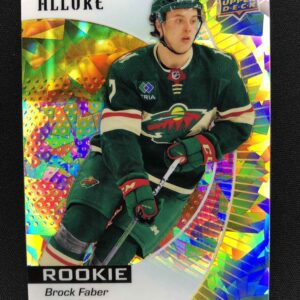 2023/2024 Upper Deck Allure Yellow Taxi 112 Brock Faber Paralel