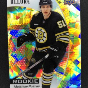 2023/2024 Upper Deck Allure Yellow Taxi 120 Matthew Poitras Paralel