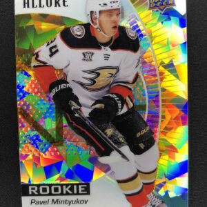 2023/2024 Upper Deck Allure Yellow Taxi 126 Pavel Mintyukov Paralel