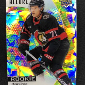 2023/2024 Upper Deck Allure Yellow Taxi 141 Ridley Greig Paralel