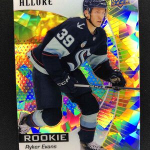 2023/2024 Upper Deck Allure Yellow Taxi 149 Ryker Evans Paralel