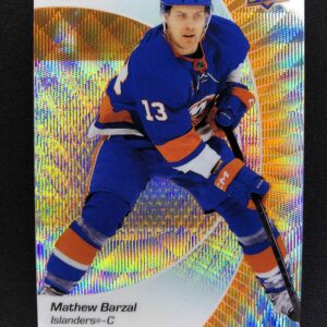 2023/2024 Upper Deck Allure Orange Slice 41 Mathew Barzal Paralel
