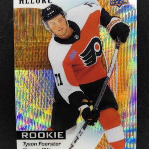 2023/2024 Upper Deck Allure Orange Slice 116 Tyson Foerster Paralel