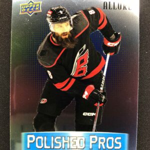 2023/2024 Upper Deck Allure Polished Pros PP-22 Brent Burns Inzert