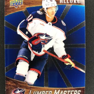2023/2024 Upper Deck Allure Lumber Masters LM-9 Kent Johnson Inzert