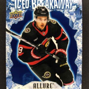 2023/2024 Upper Deck Allure Iced Breakaway IB-8 Drake Batherson Inzert