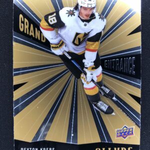 2020/2021 Upper Deck Allure Grand Entrance GE-21 Peyton Krebs Inzert