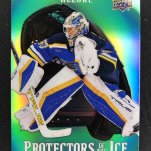 2024/2025 Upper Deck Allure Protectors of the Ice PI-3 Jordan Binnington Inzert