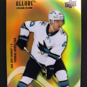 2022/2023 Upper Deck Allure Color Flow - Orange Yellow SF-49 Thomas Bordeleau Paralel