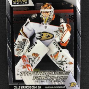 2023/2024 Upper Deck OPC Platinum Marquee Rookie 245 Olle Eriksson Ek