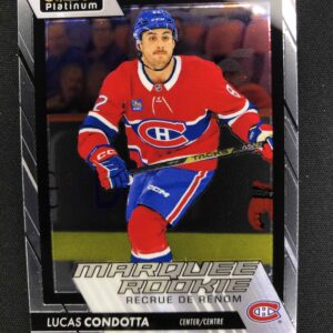 2023/2024 Upper Deck OPC Platinum Marquee Rookie 262 Lucas Condotta