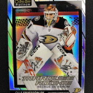 2023/2024 Upper Deck OPC Platinum Rainbow Marquee Rookie 245 Olle Eriksson Ek Paralel