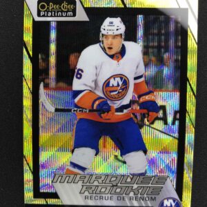 2023/2024 Upper Deck OPC Platinum Neon Yellow Surge Marquee Rookie 234 William Dufour Paralel