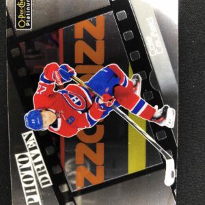 2023/2024 Upper Deck OPC Platinum Photo Driven PD-8 Cole Caufield Inzert