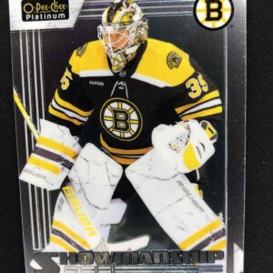 2023/2024 Upper Deck OPC Platinum Showmanship S-12 Linus Ullmark Inzert