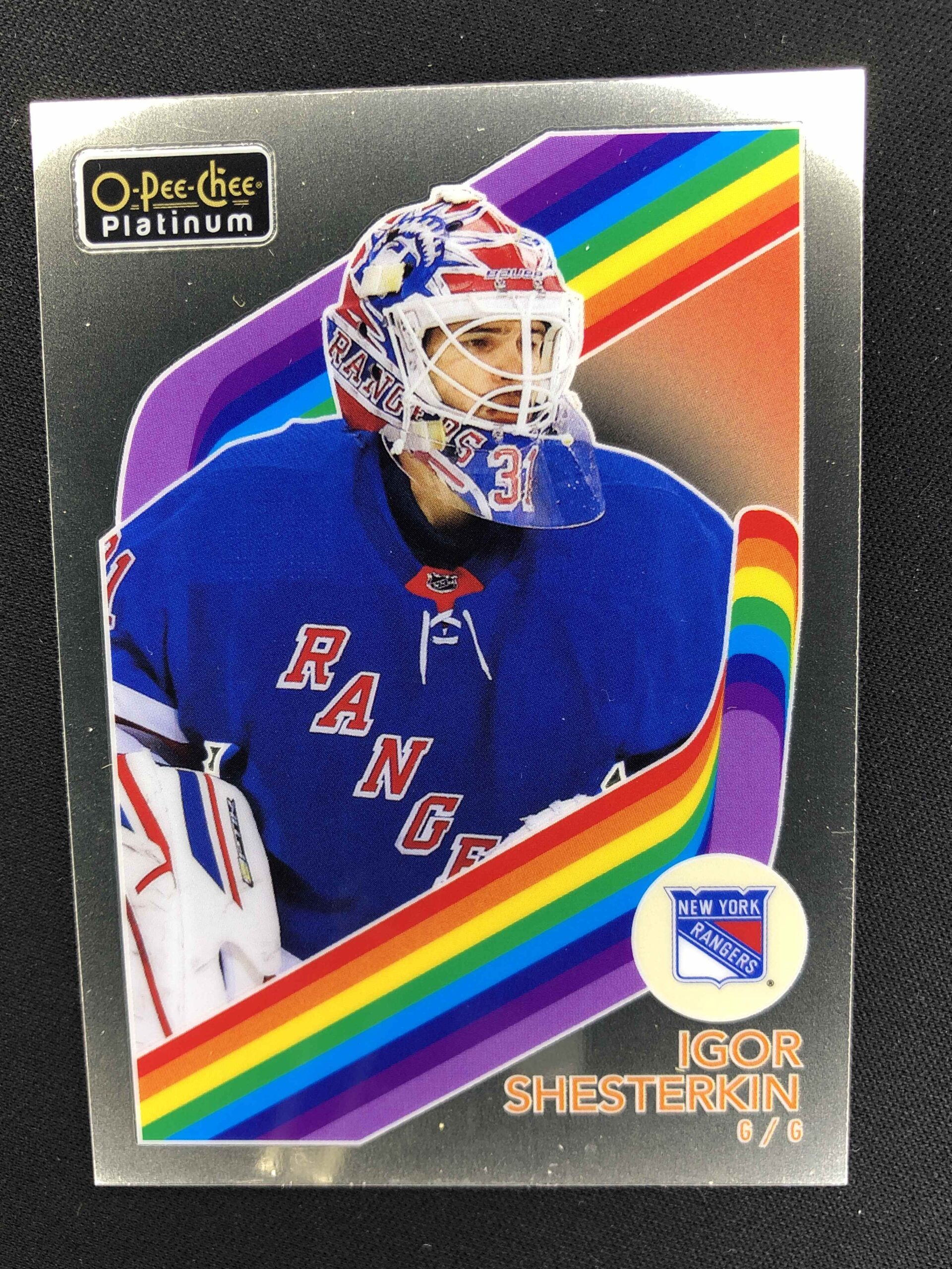 2023/2024 Upper Deck OPC Platinum Retro R-13 Igor Shesterkin Paralel