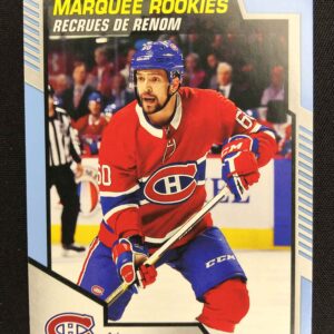 2020/2021 Upper Deck O-Pee-Chee Blue Border Marquee Rookie 645 Alex Belzile Paralel