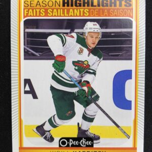 2021/2022 Upper Deck O-Pee-Chee Base 600 Kirill Kaprizov