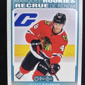 2021/2022 Upper Deck O-Pee-Chee Marquee Rookie 523 Wyatt Kalynuk Inzert