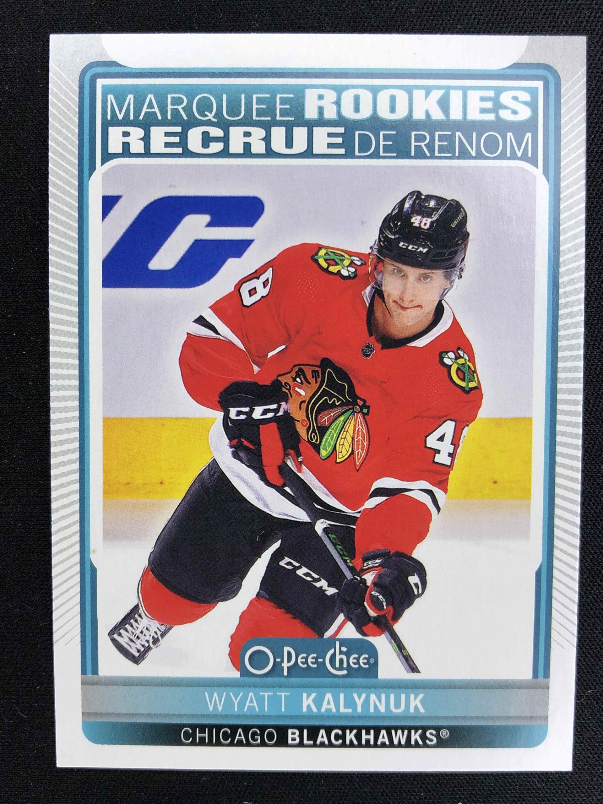 2021/2022 Upper Deck O-Pee-Chee Marquee Rookie 523 Wyatt Kalynuk Inzert