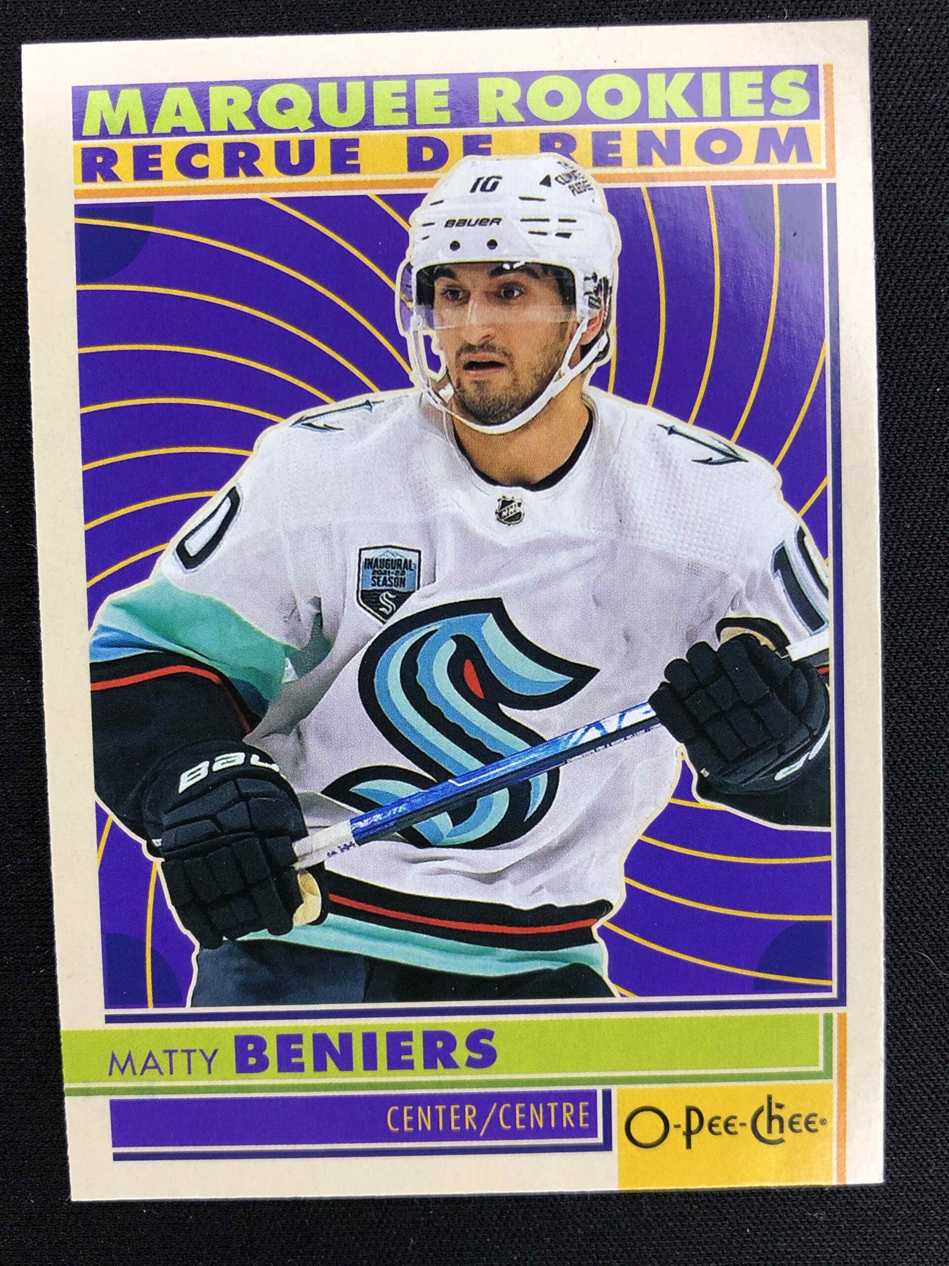 2022/2023 Upper Deck O-Pee-Chee Retro Marquee Rookie 568 Matty Beniers Paralel