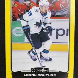 2022/2023 Upper Deck O-Pee-Chee Yellow 42 Logan Couture Paralel