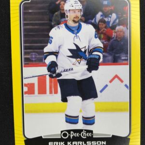 2022/2023 Upper Deck O-Pee-Chee Yellow 154 Erik Karlsson Paralel