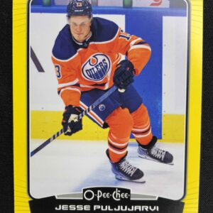 2022/2023 Upper Deck O-Pee-Chee Yellow 201 Jesse Puljujarvi Paralel
