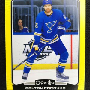 2022/2023 Upper Deck O-Pee-Chee Yellow 320 Colton Parayko Paralel