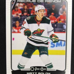 2022/2023 Upper Deck O-Pee-Chee Marquee Rookie 541 Matt Boldy Inzert