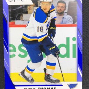 2023/2024 Upper Deck O-Pee-Chee Blue Border 22 Robert Thomas Paralel