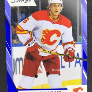 2023/2024 Upper Deck O-Pee-Chee Blue Border 465 Juuso Valimaki Paralel