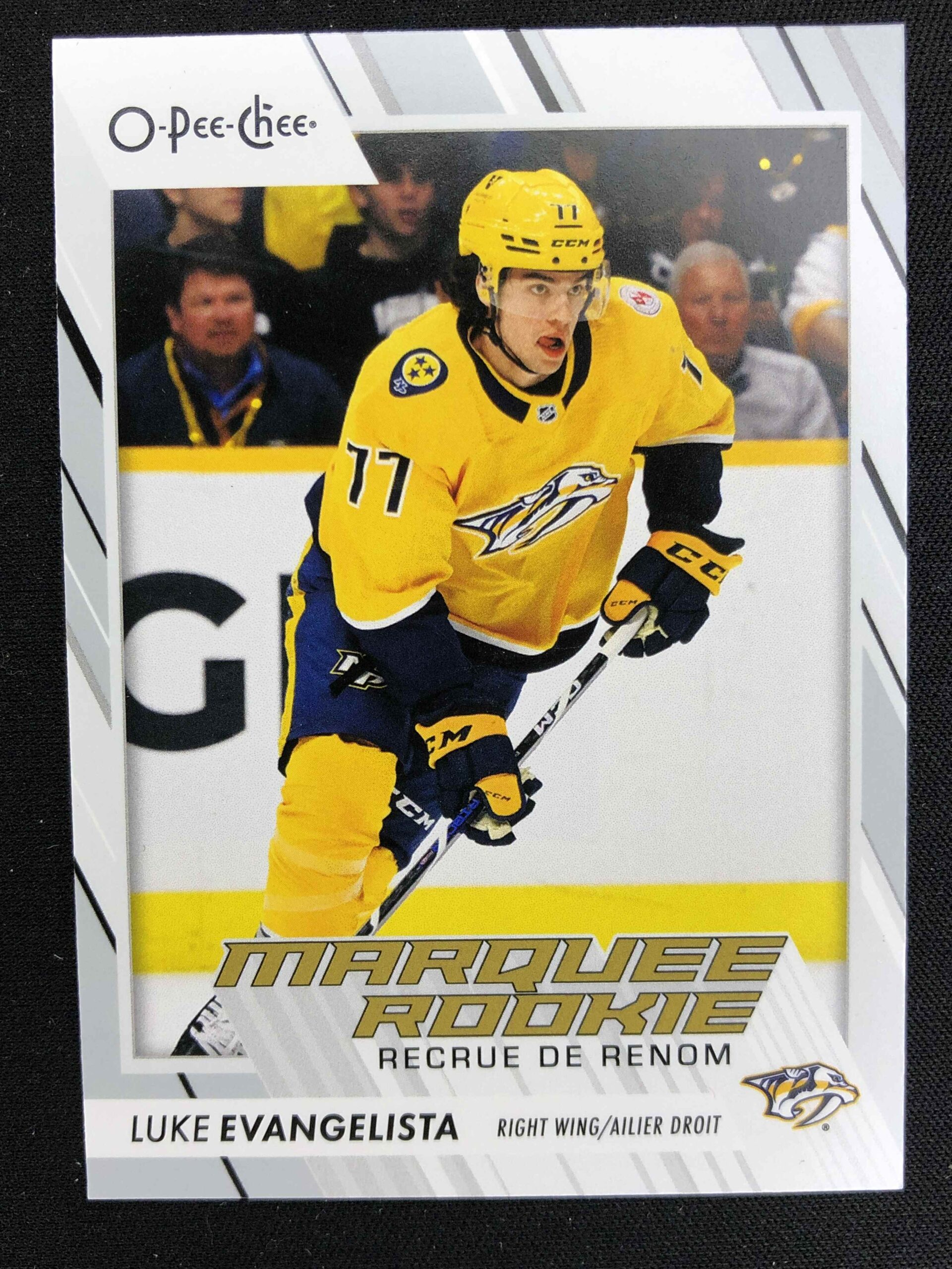2023/2024 Upper Deck O-Pee-Chee Marquee Rookie 562 Luke Evangelista Inzert