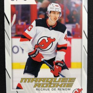 2023/2024 Upper Deck O-Pee-Chee Marquee Rookie 572 Luke Hughes Inzert