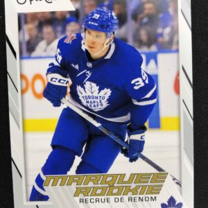 2023/2024 Upper Deck O-Pee-Chee Marquee Rookie 589 Fraser Minten Inzert
