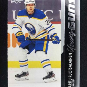 2021/2022 Upper Deck Series 1 Young Guns 221 Arttu Ruotsalainen Inzert