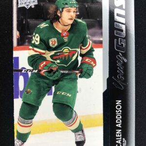 2021/2022 Upper Deck Series 1 Young Guns 227 Calen Addison Inzert