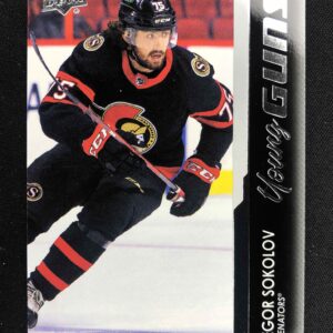 2021/2022 Upper Deck Extended Young Guns 717 Egor Sokolov Inzert