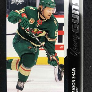 2021/2022 Upper Deck Extended Young Guns 730 Mason Shaw Inzert